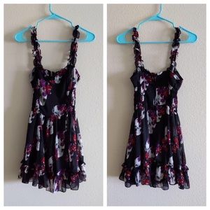 Royal Bones Floral Skull gothic dress (Hot Topic)